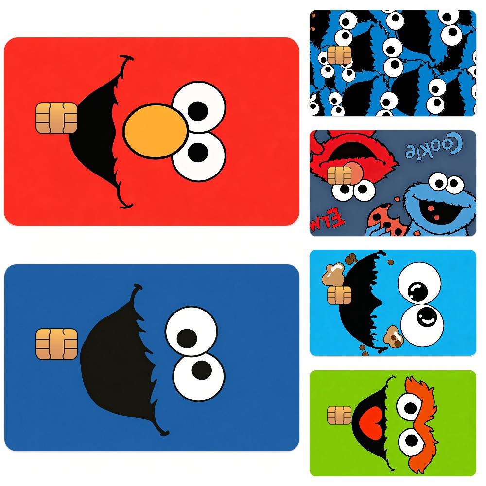 Street Fashion Wallpaper - S-SesAmE แฟชั่น S-StreEt สติ๊กเกอร์การ์ดสำหรับการเข้าถึงธนาคาร ป้องกันฟิล์มกันน้ำ สติ๊กเกอร์