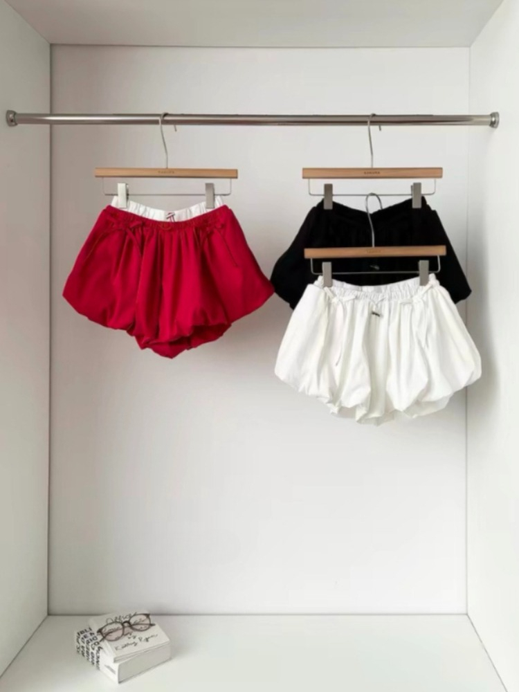 กางเกงขาสั้นเอวสูงทรงบอดี้สูทส - Korean Street Fashion Female บทวิจารณ์และราคา