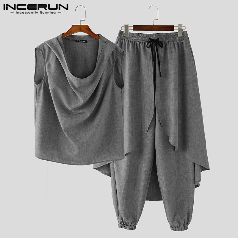 2024 Streetแฟชั่น 2 ชิ้นชุดINC - Street Fashion Outfit For Men บทวิจารณ์และราคา
