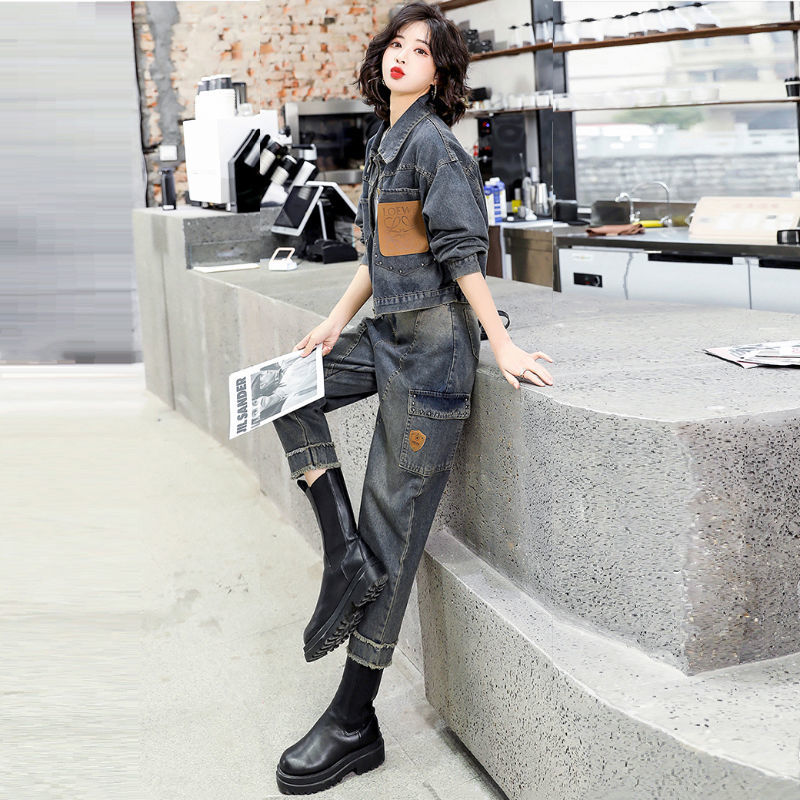 หญิงฤดูใบไม้ผลิฤดูใบไม้ร่วงแฟช - Korean Street Fashion Female บทวิจารณ์และราคา