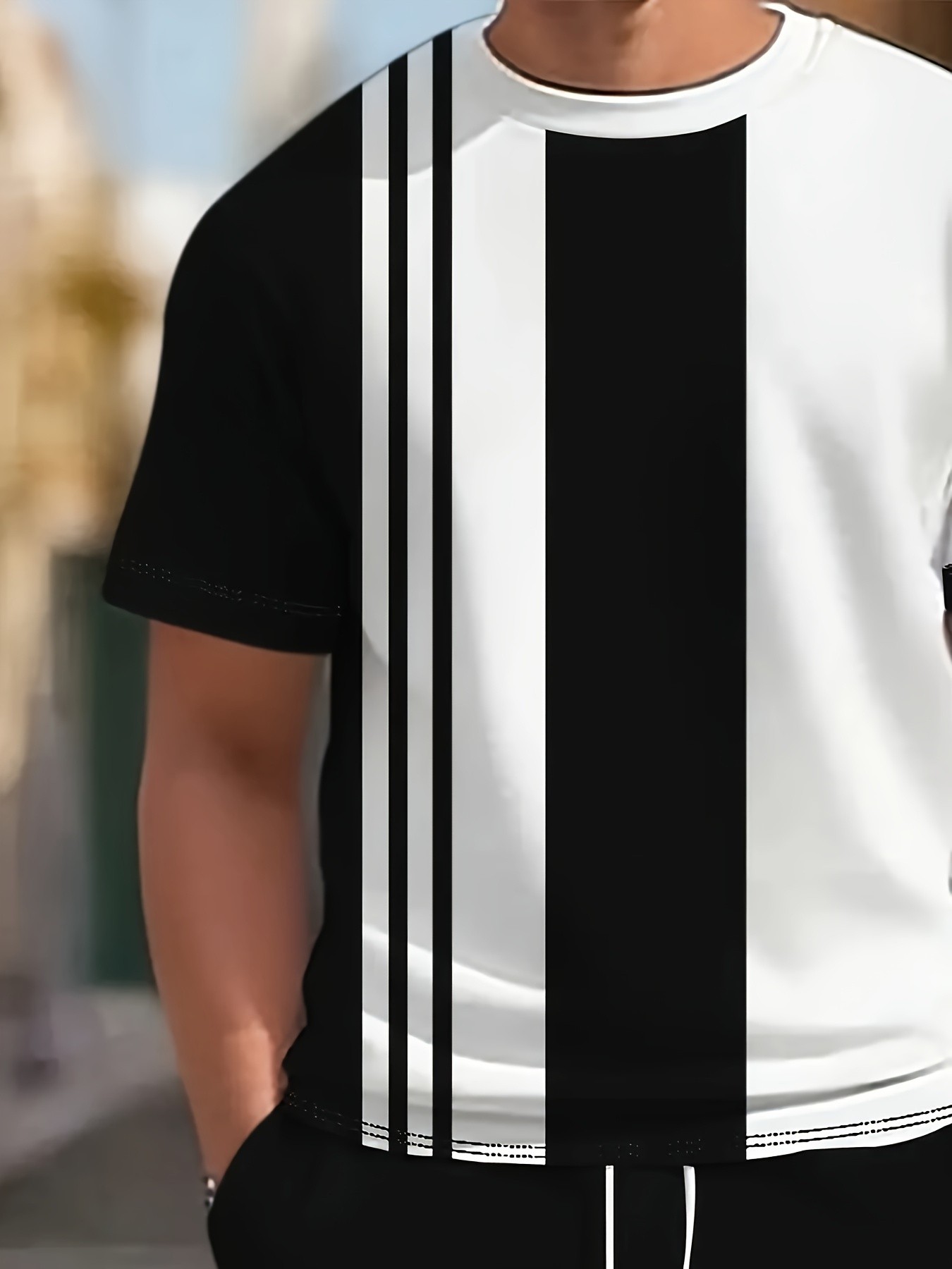 ชุดเซ็ตเสื้อแขนสั้นกางเกงขายาว - Street Fashion Style บทวิจารณ์และราคา