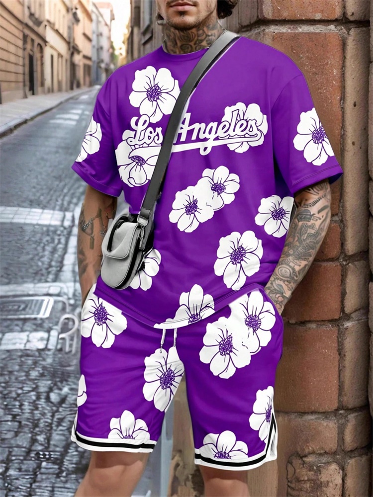 ชุดสูทผู้ชายลายดอกไม้สีเขียวรุ - Street Fashion Style บทวิจารณ์และราคา